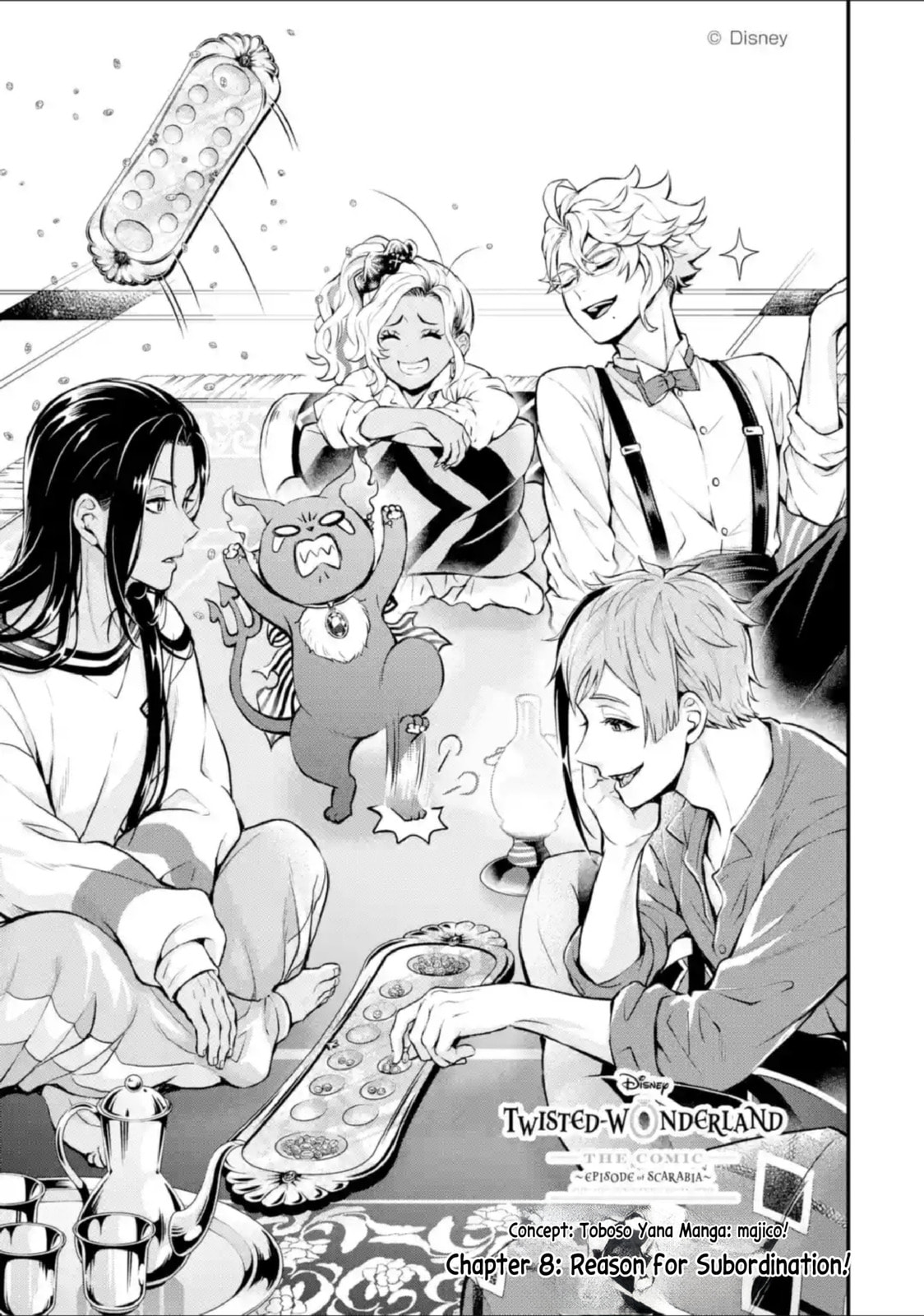 Disney Twisted Wonderland - The Comic - ~Episode of Scarabia~ Chapter 8 page 2 - 