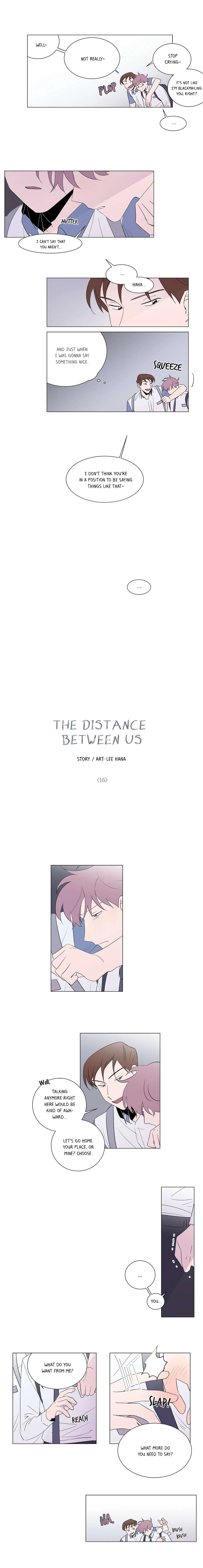 Distance Between Us Chapter 16 page 1 - 