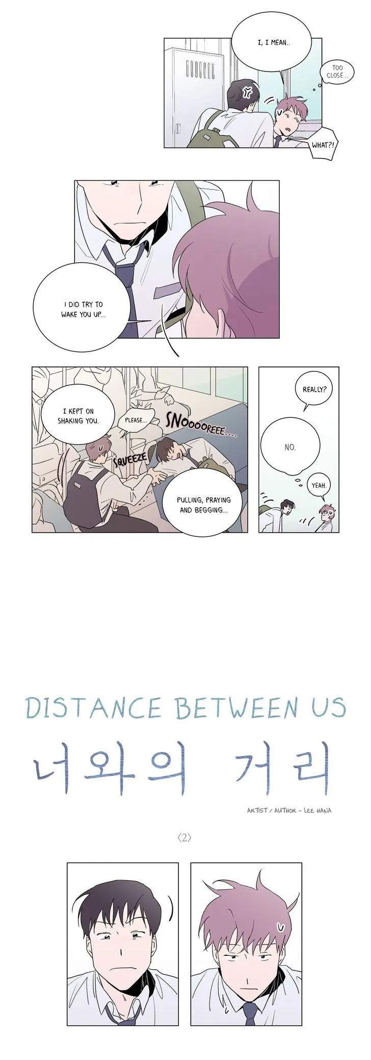 Distance Between Us Chapter 2 page 6 - 