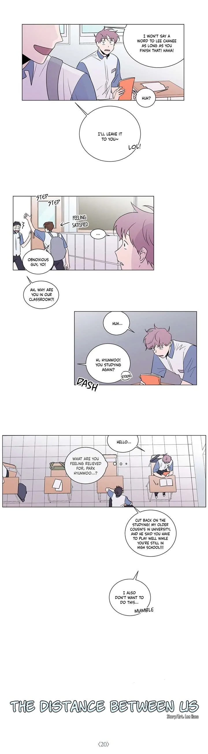 Distance Between Us Chapter 20 page 1 - 