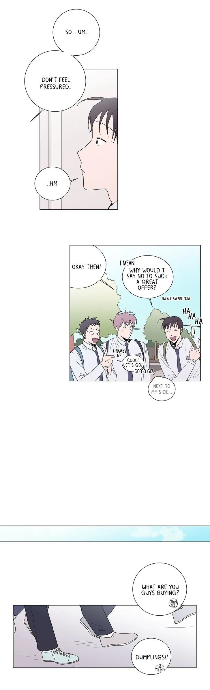 Distance Between Us Chapter 4 page 14 - 