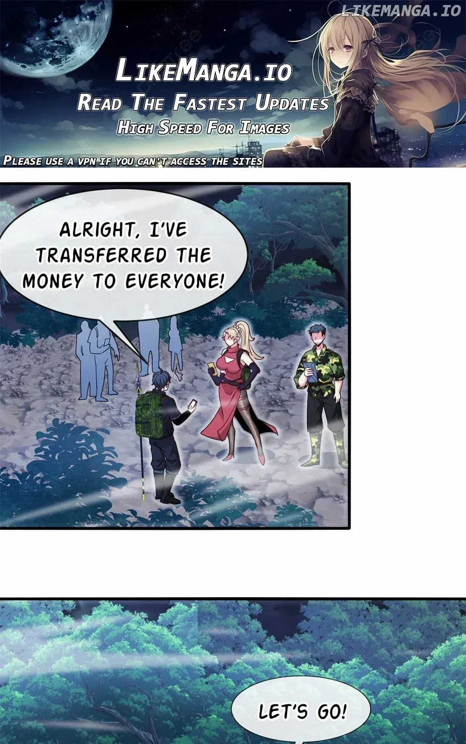 Divine Leveling System Chapter 111 page 1 - 
