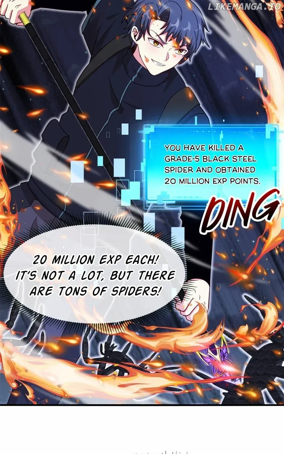 Divine Leveling System Chapter 112 page 46 - 