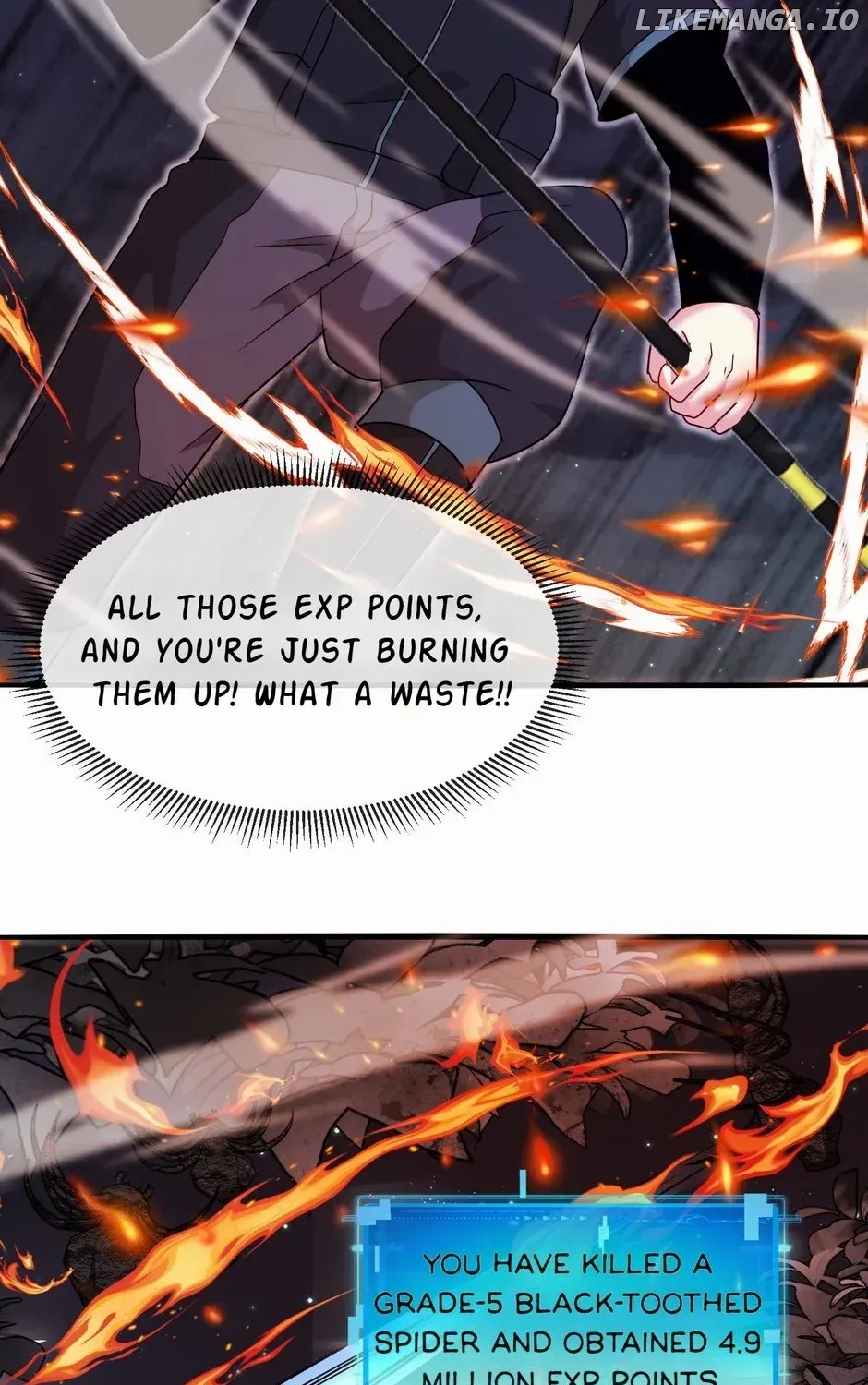 Divine Leveling System Chapter 114 page 34 - 