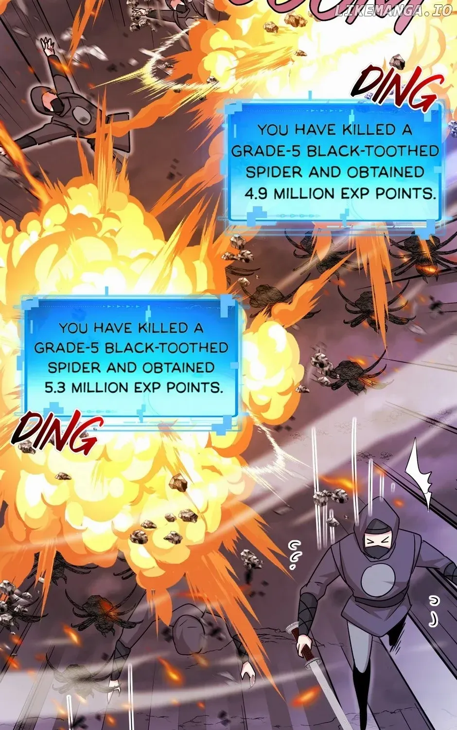 Divine Leveling System Chapter 115 page 71 - 