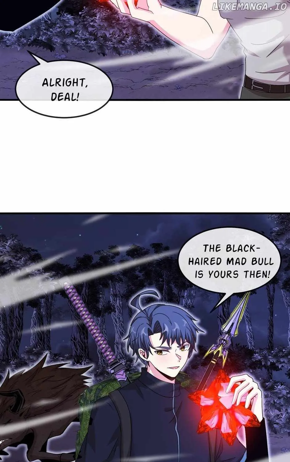 Divine Leveling System Chapter 117 page 24 - 