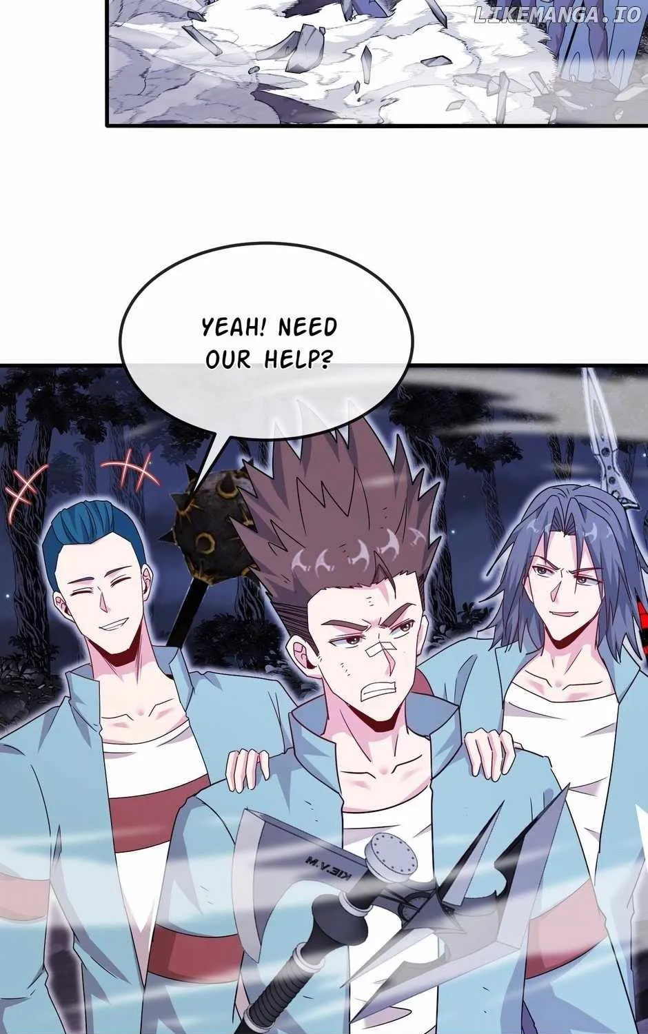 Divine Leveling System Chapter 120 page 17 - 