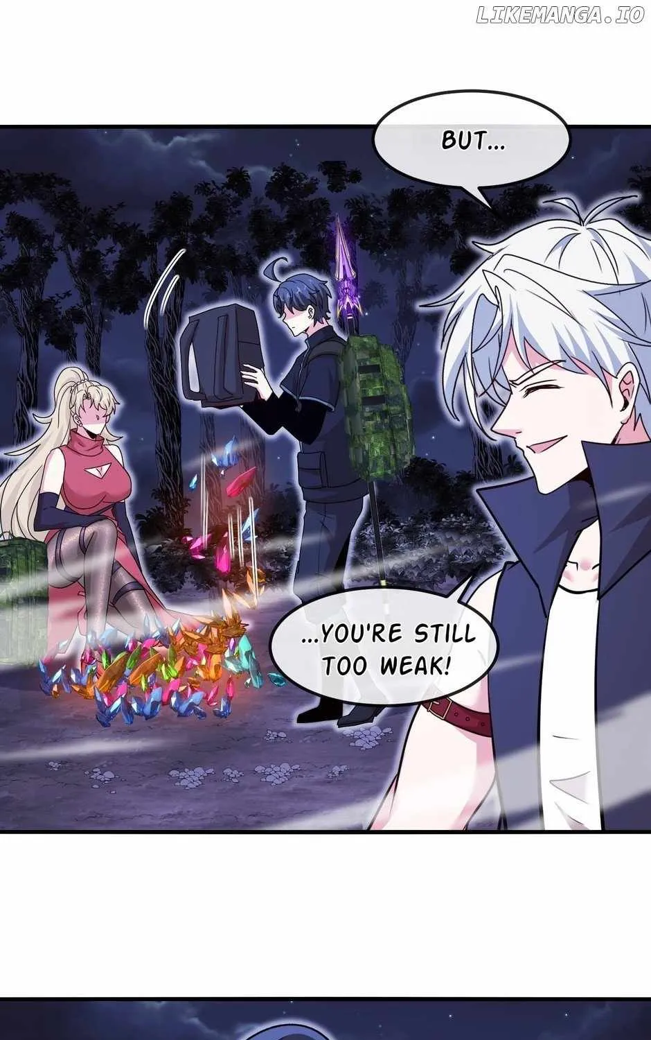 Divine Leveling System Chapter 120 page 77 - 