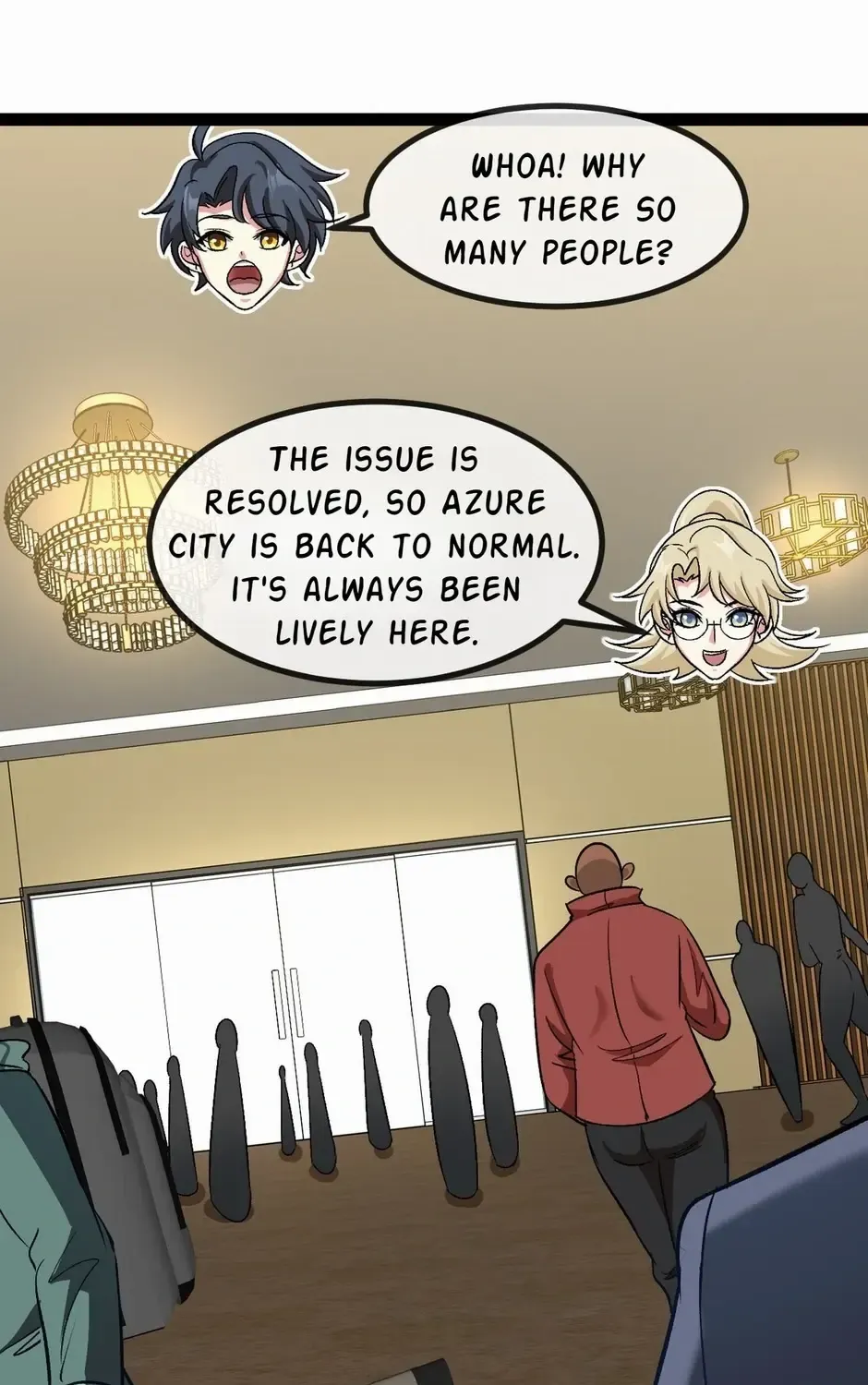 Divine Leveling System Chapter 134 page 36 - 