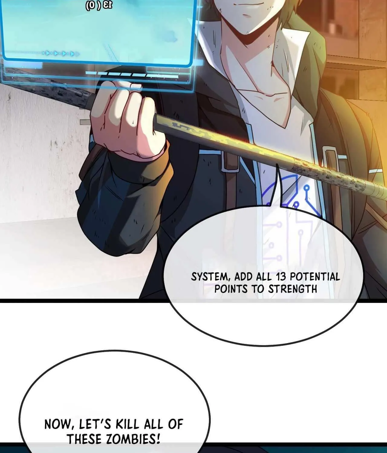Divine Leveling System Chapter 24 page 75 - 
