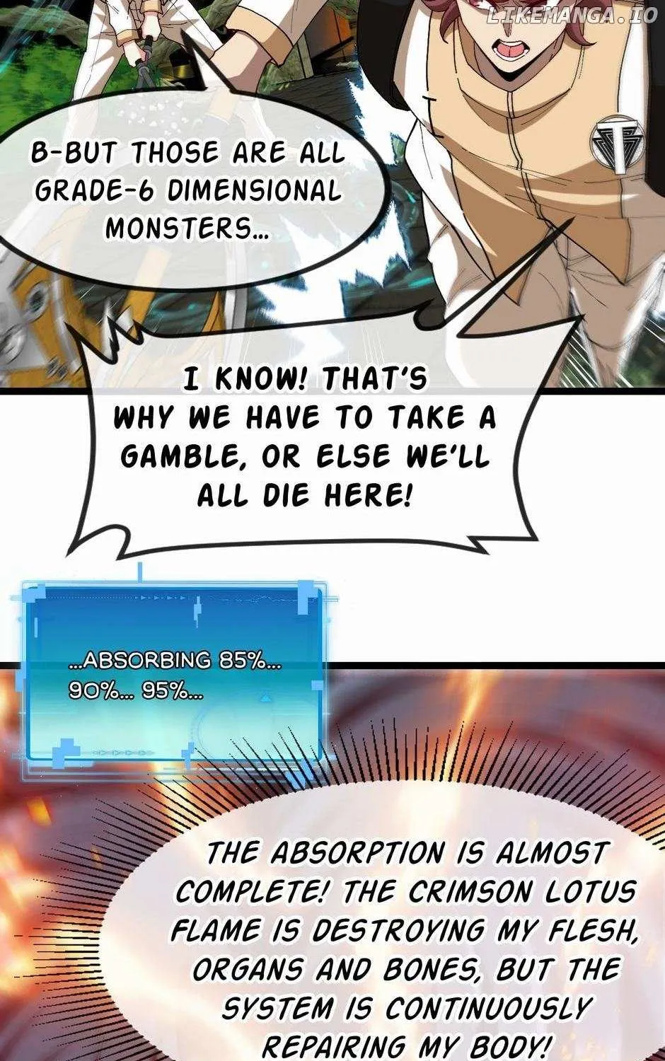 Divine Leveling System Chapter 85 page 16 - 