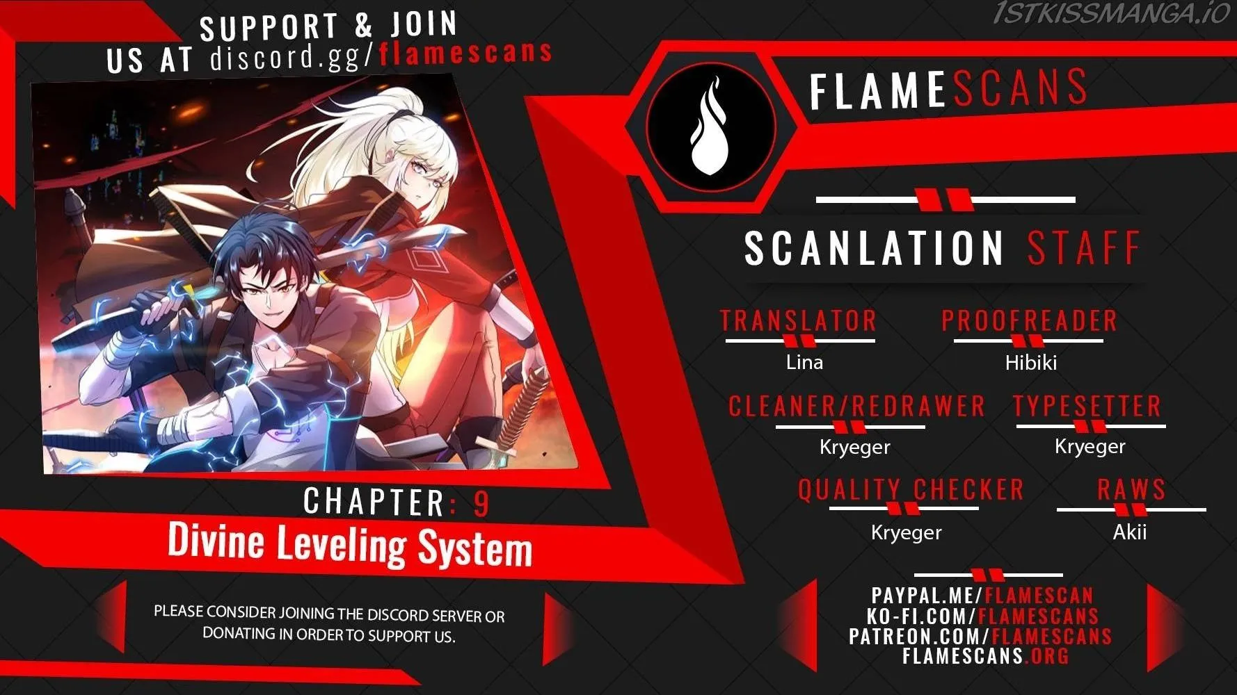 Divine Leveling System Chapter 9 page 1 - 