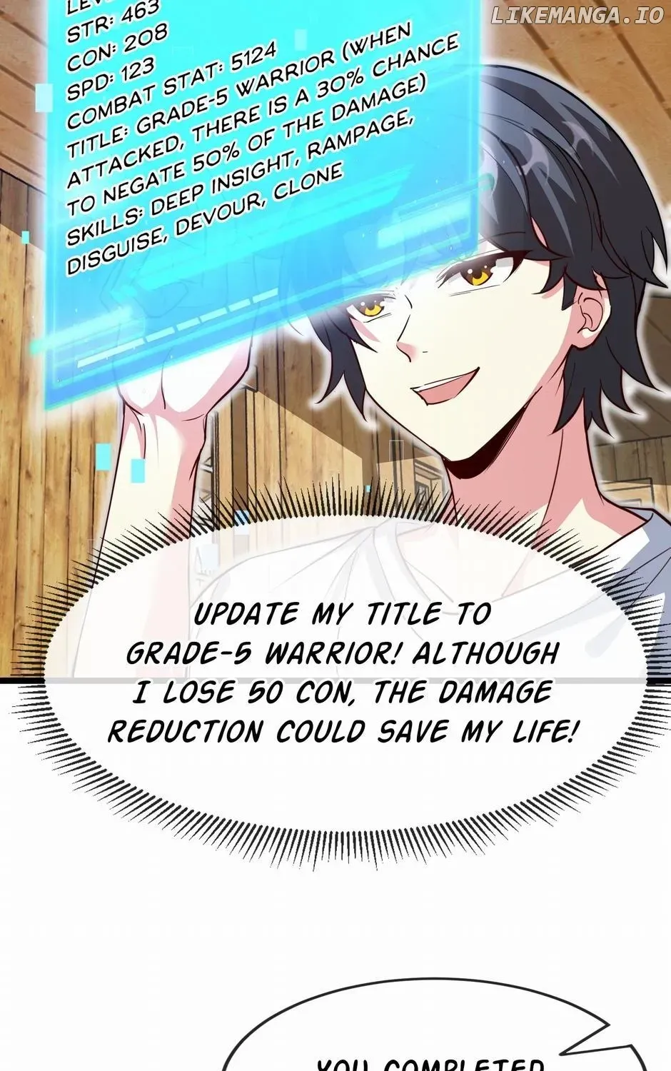 Divine Leveling System Chapter 93 page 69 - 