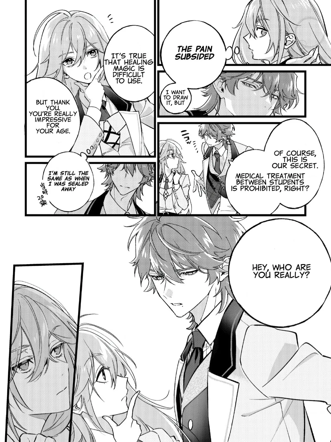 Do Teihen Rejou ni Hyoui Shita 800-nen Mae no Akujo wa Hissori Seishun wo Tanoshindeiru. Chapter 1 page 53 - 