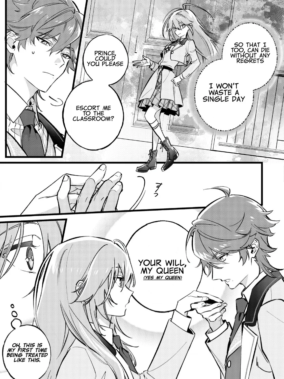 Do Teihen Rejou ni Hyoui Shita 800-nen Mae no Akujo wa Hissori Seishun wo Tanoshindeiru. Chapter 1 page 63 - 