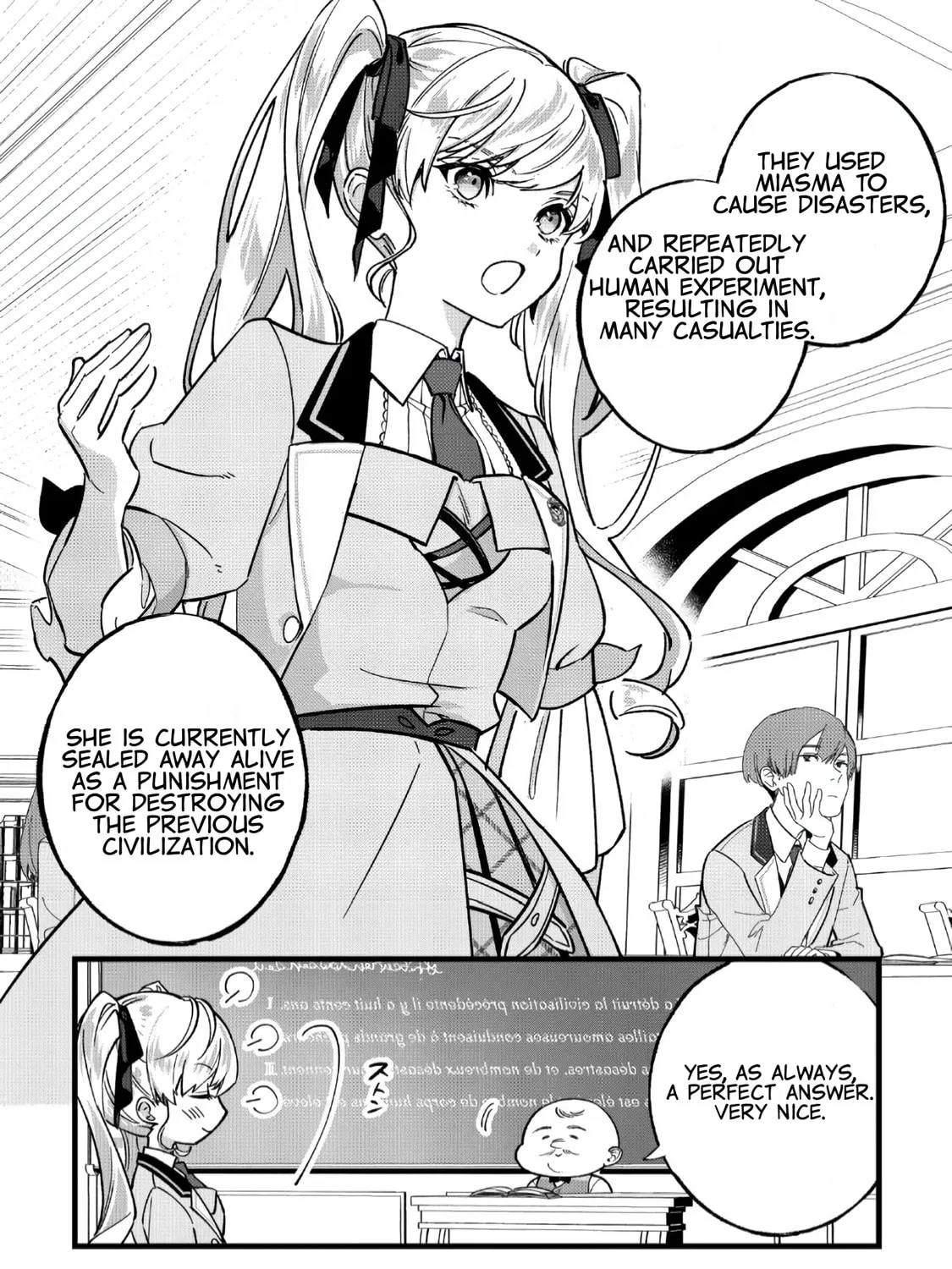 Do Teihen Rejou ni Hyoui Shita 800-nen Mae no Akujo wa Hissori Seishun wo Tanoshindeiru. Chapter 2 page 5 - 