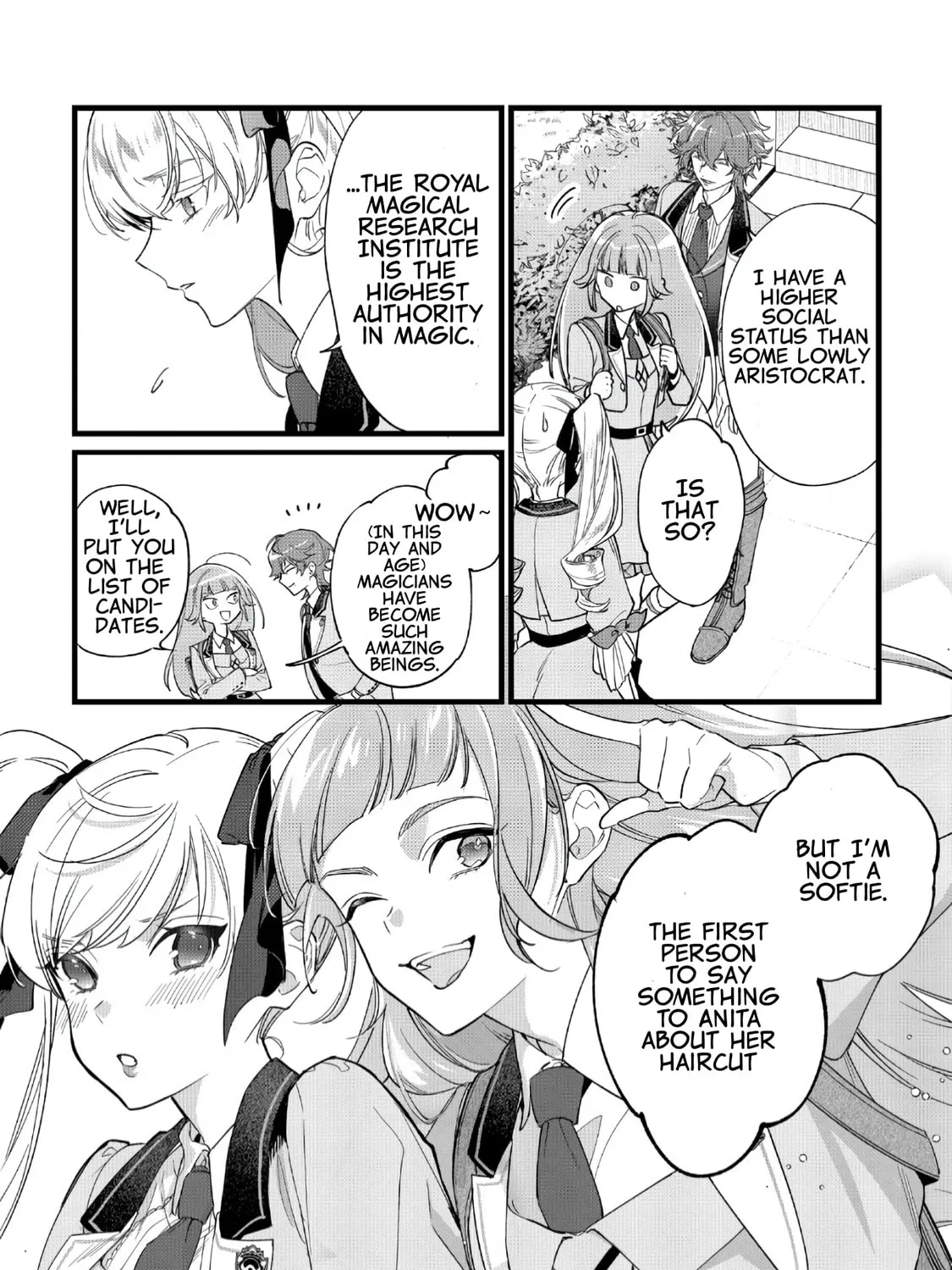 Do Teihen Rejou ni Hyoui Shita 800-nen Mae no Akujo wa Hissori Seishun wo Tanoshindeiru. Chapter 3 page 15 - 