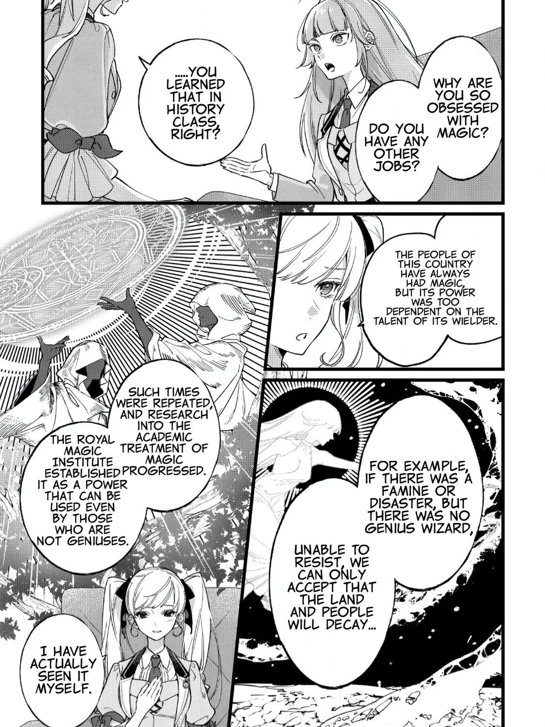 Do Teihen Rejou ni Hyoui Shita 800-nen Mae no Akujo wa Hissori Seishun wo Tanoshindeiru. Chapter 3 page 23 - 