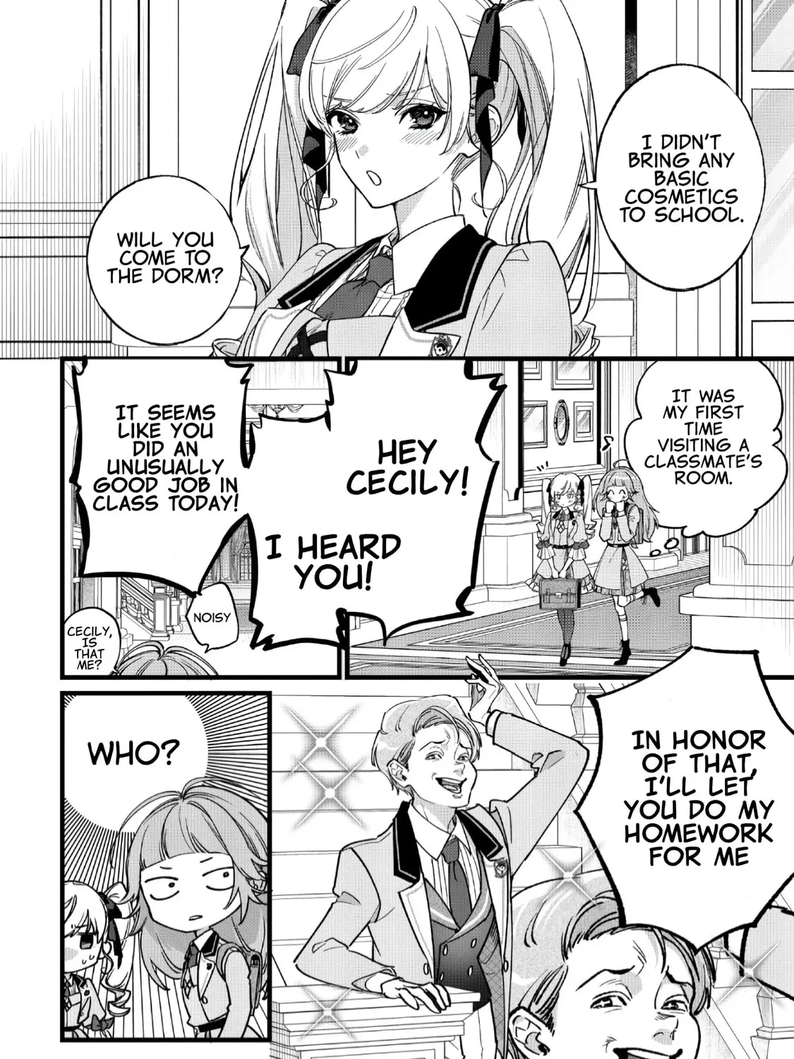 Do Teihen Rejou ni Hyoui Shita 800-nen Mae no Akujo wa Hissori Seishun wo Tanoshindeiru. Chapter 3 page 5 - 