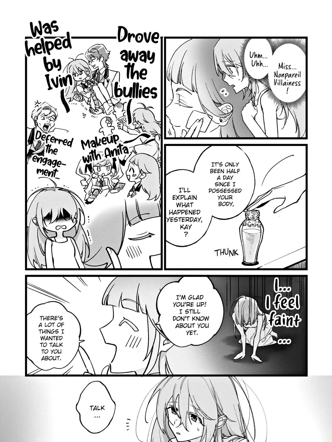 Do Teihen Rejou ni Hyoui Shita 800-nen Mae no Akujo wa Hissori Seishun wo Tanoshindeiru. Chapter 4 page 12 - 