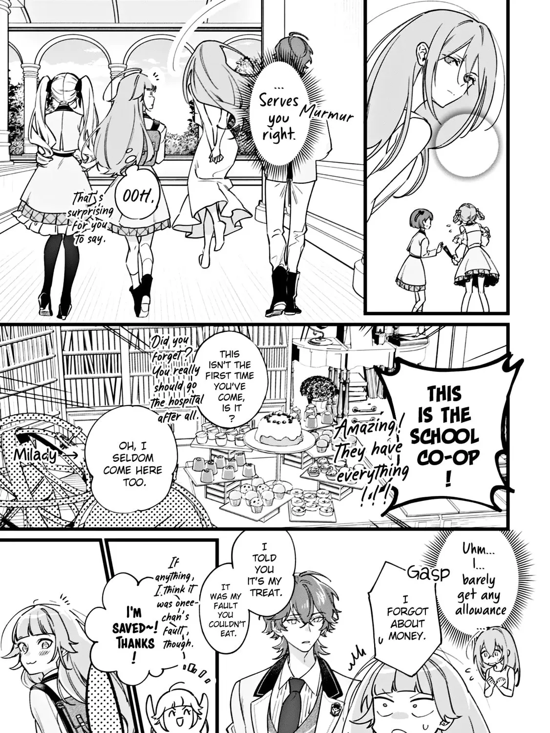 Do Teihen Rejou ni Hyoui Shita 800-nen Mae no Akujo wa Hissori Seishun wo Tanoshindeiru. Chapter 4 page 34 - 