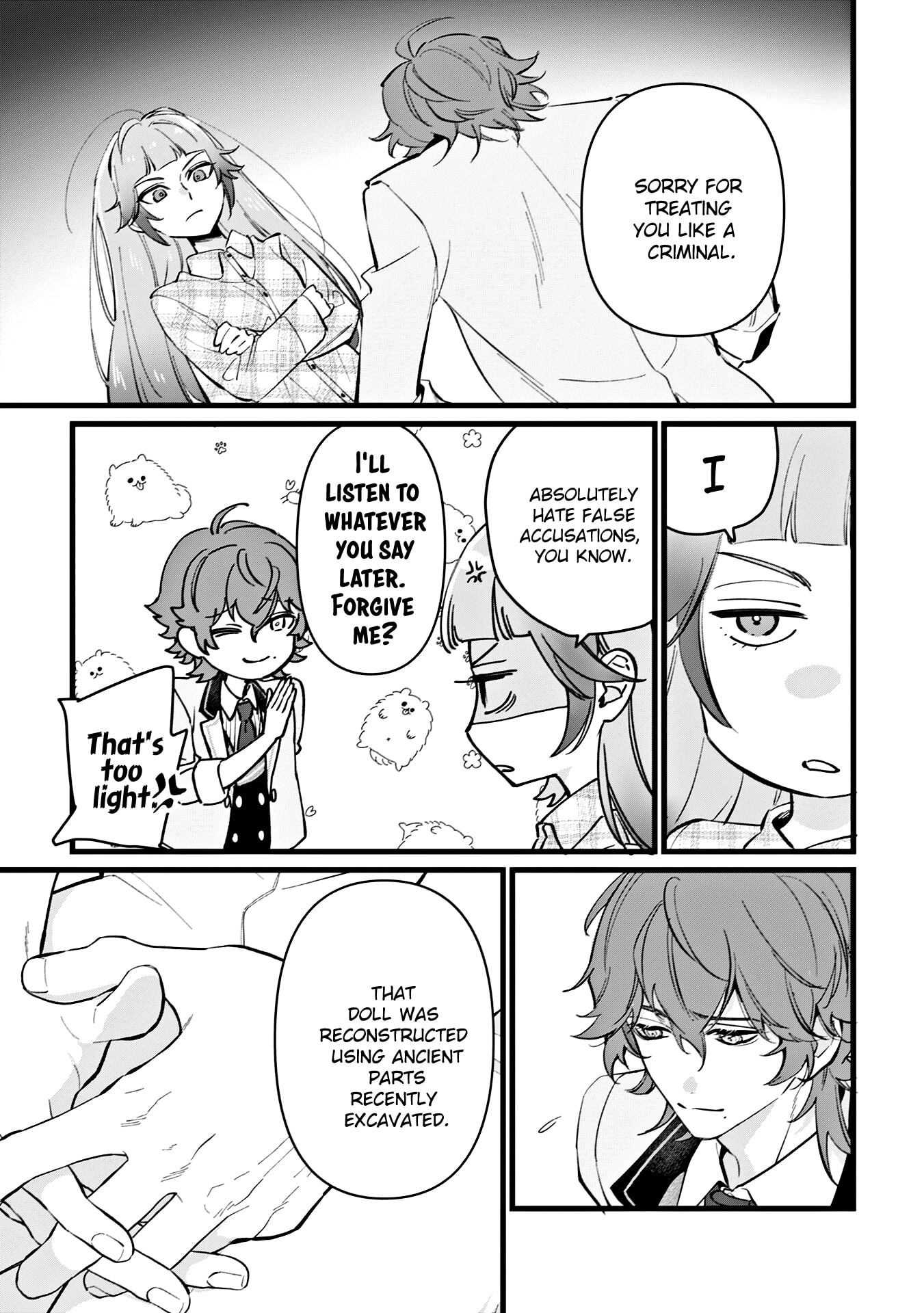 Do Teihen Rejou ni Hyoui Shita 800-nen Mae no Akujo wa Hissori Seishun wo Tanoshindeiru. Chapter 6 page 16 - 