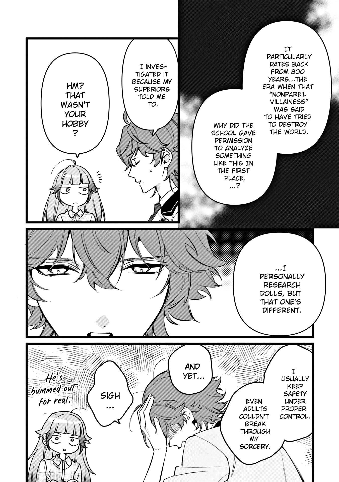 Do Teihen Rejou ni Hyoui Shita 800-nen Mae no Akujo wa Hissori Seishun wo Tanoshindeiru. Chapter 6 page 17 - 