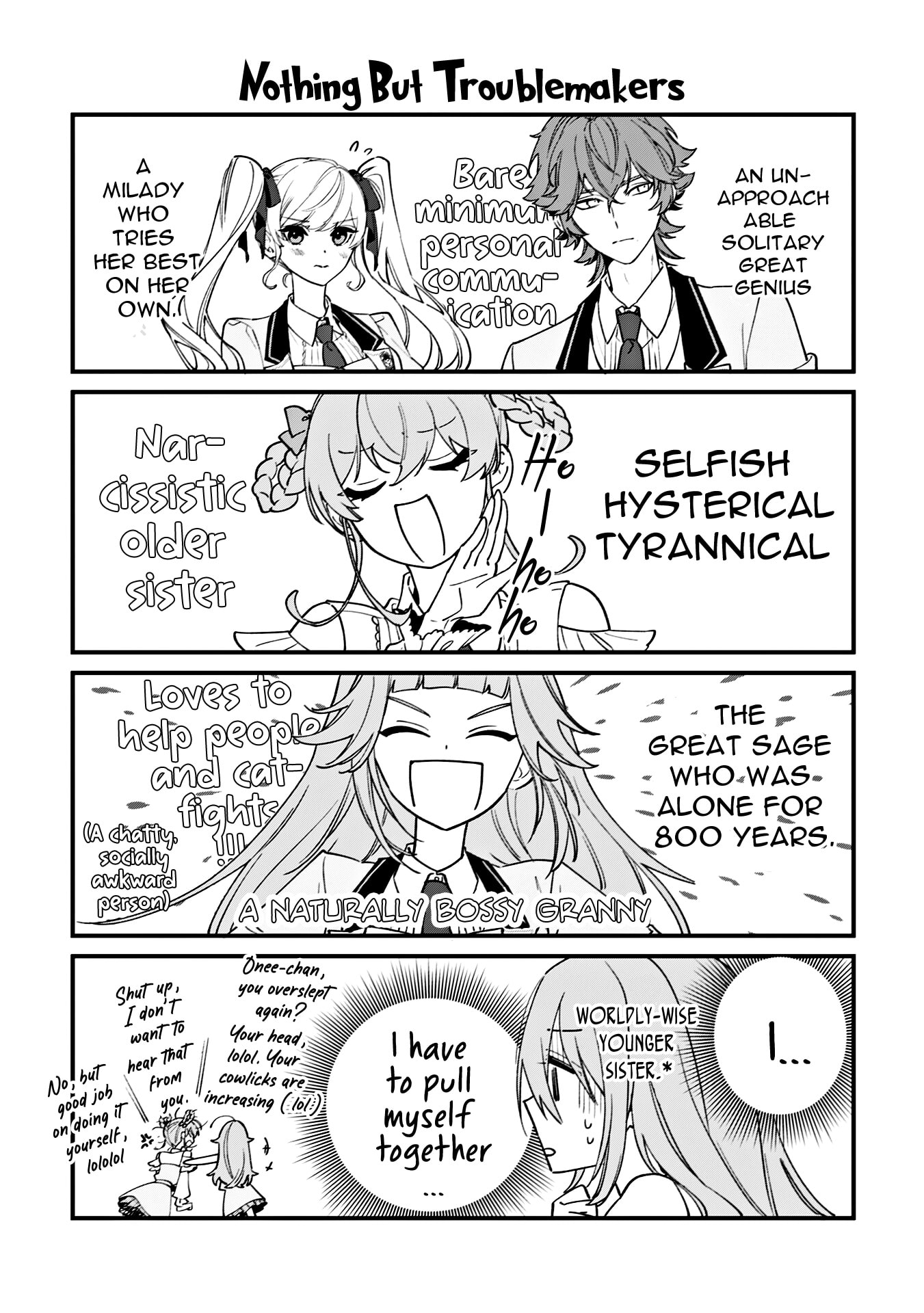 Do Teihen Rejou ni Hyoui Shita 800-nen Mae no Akujo wa Hissori Seishun wo Tanoshindeiru. Chapter 6 page 32 - 
