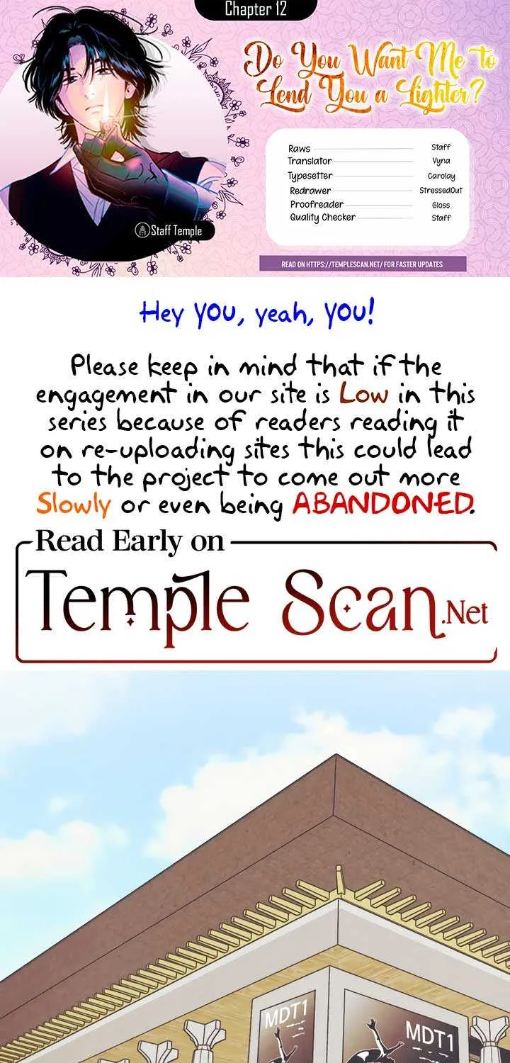 Do You Want Me to Lend You a Lighter? Chapter 12 page 2 - 