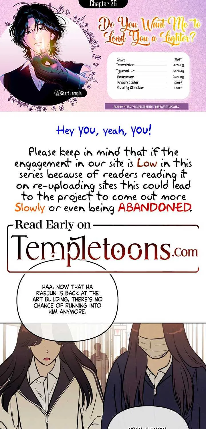 Do You Want Me to Lend You a Lighter? Chapter 36 page 2 - 