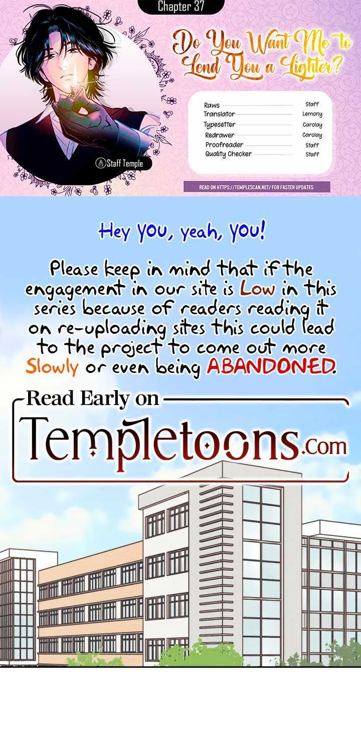Do You Want Me to Lend You a Lighter? Chapter 37 page 1 - 