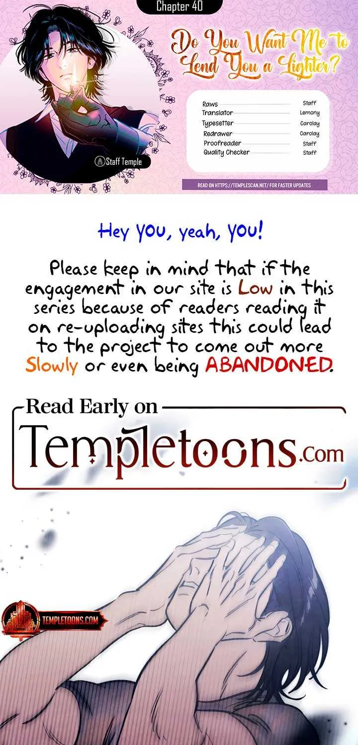 Do You Want Me to Lend You a Lighter? Chapter 40 page 1 - 