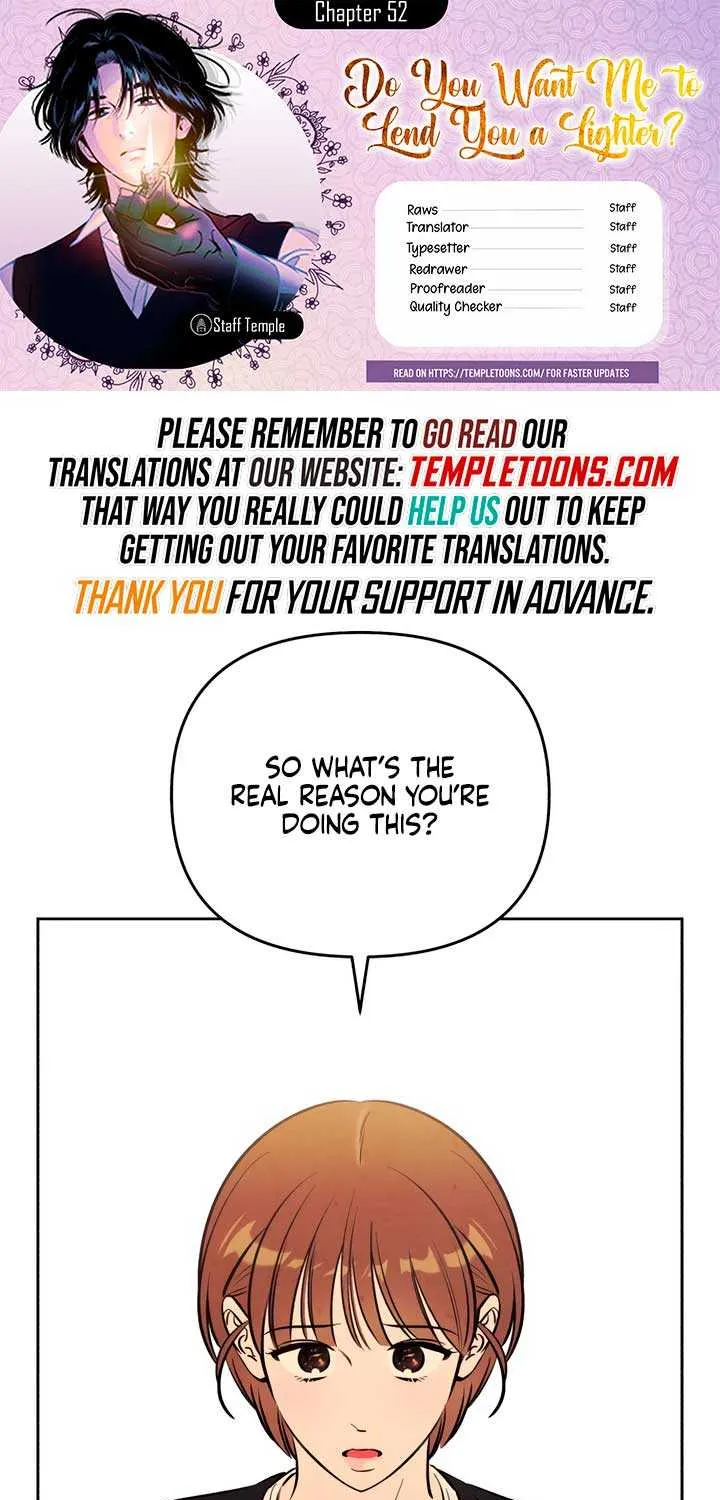 Do You Want Me to Lend You a Lighter? Chapter 52 page 1 - 
