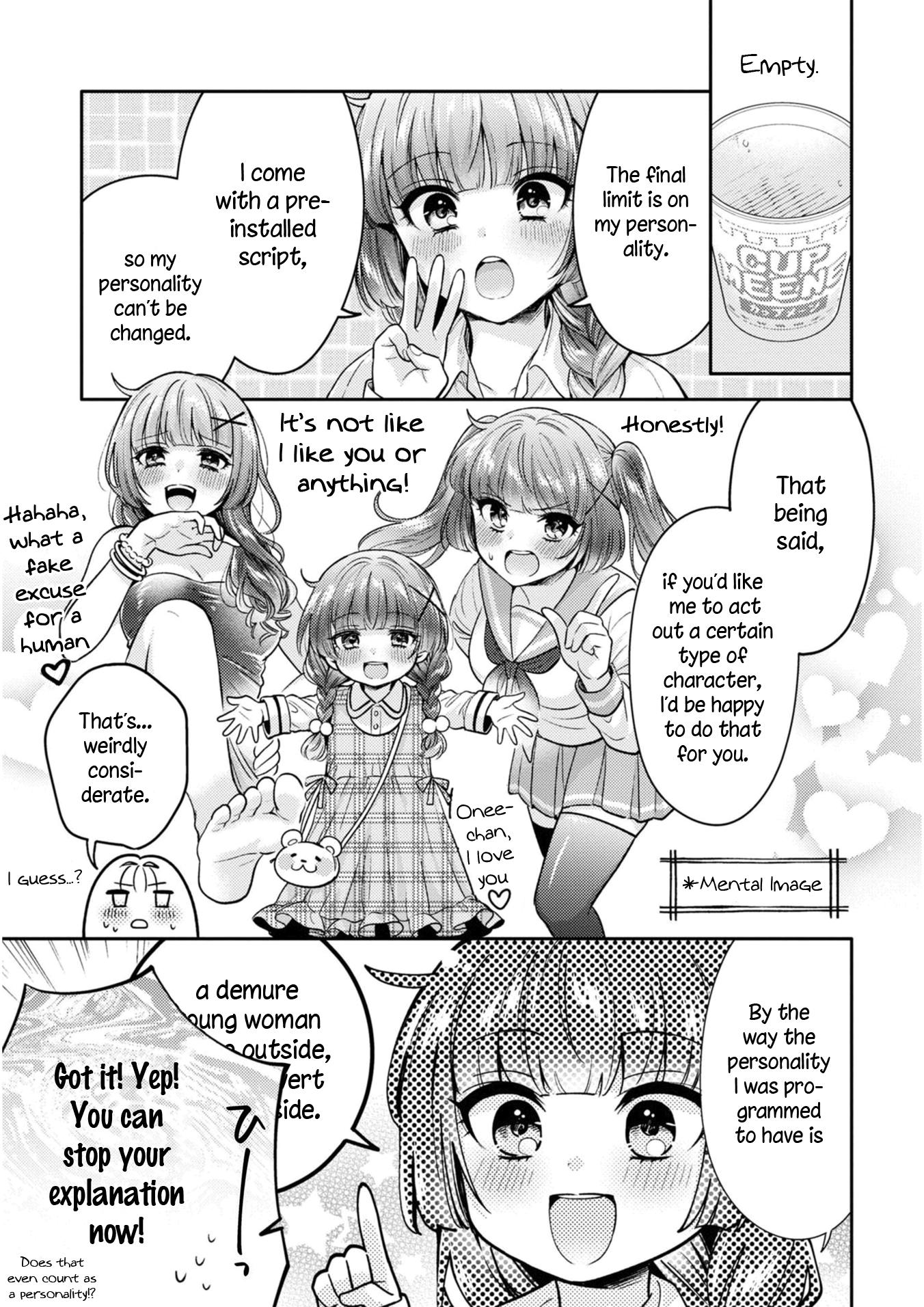 Does It Count if Your First Time Is With an Android? Chapter 1.1 page 15 - 