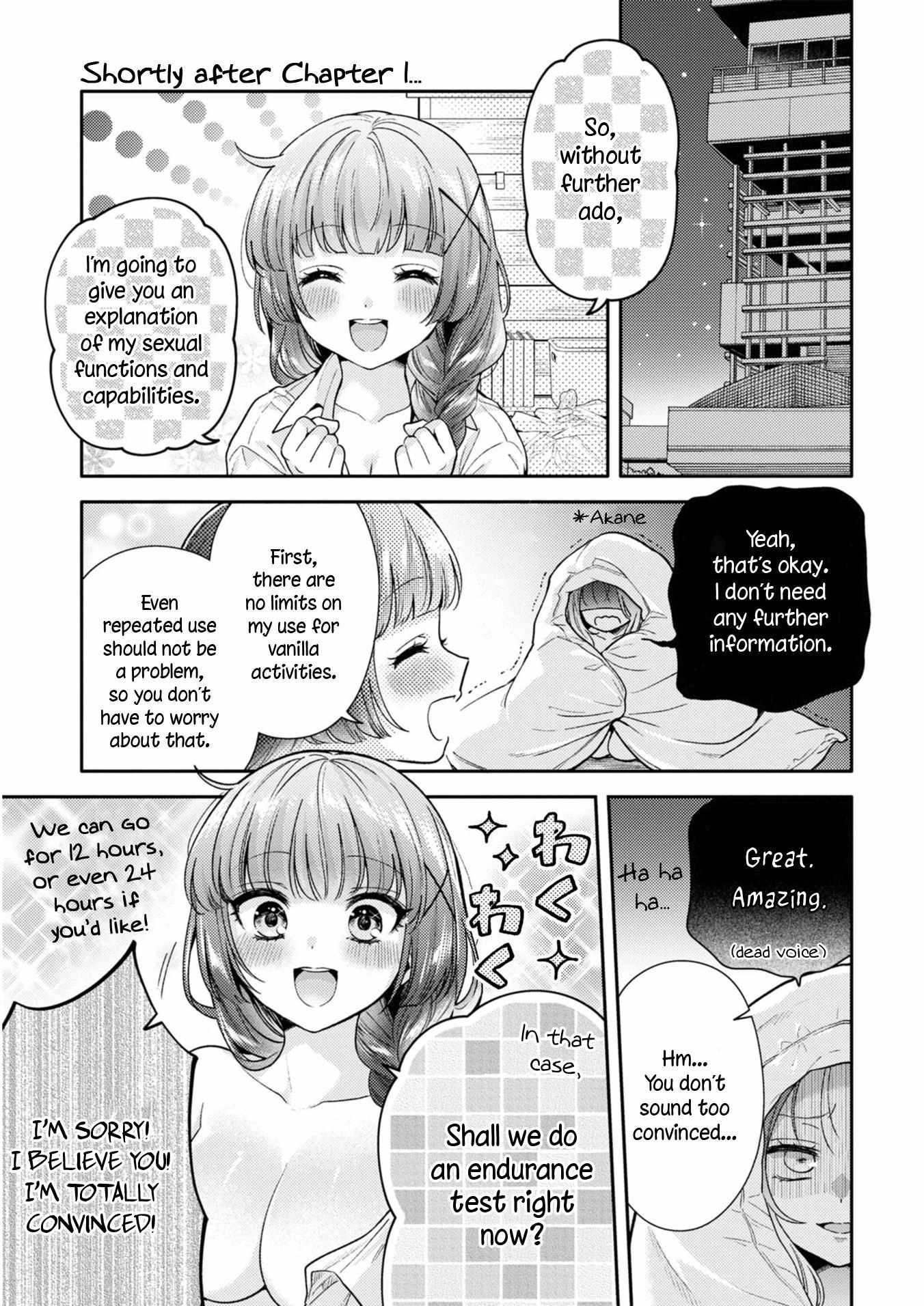 Does It Count if Your First Time Is With an Android? Chapter 1.1 page 7 - 