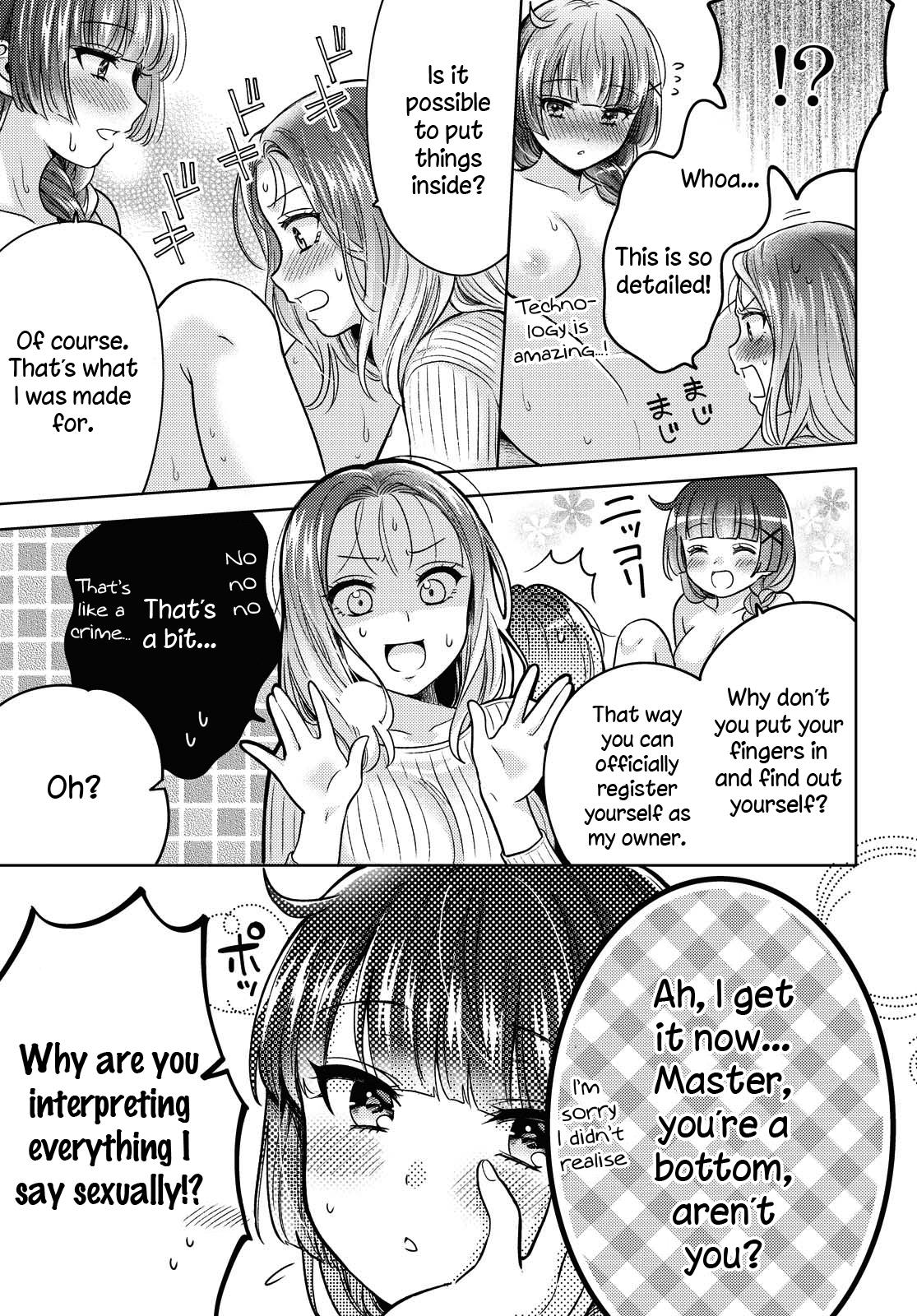 Does It Count if Your First Time Is With an Android? Chapter 1 page 18 - 