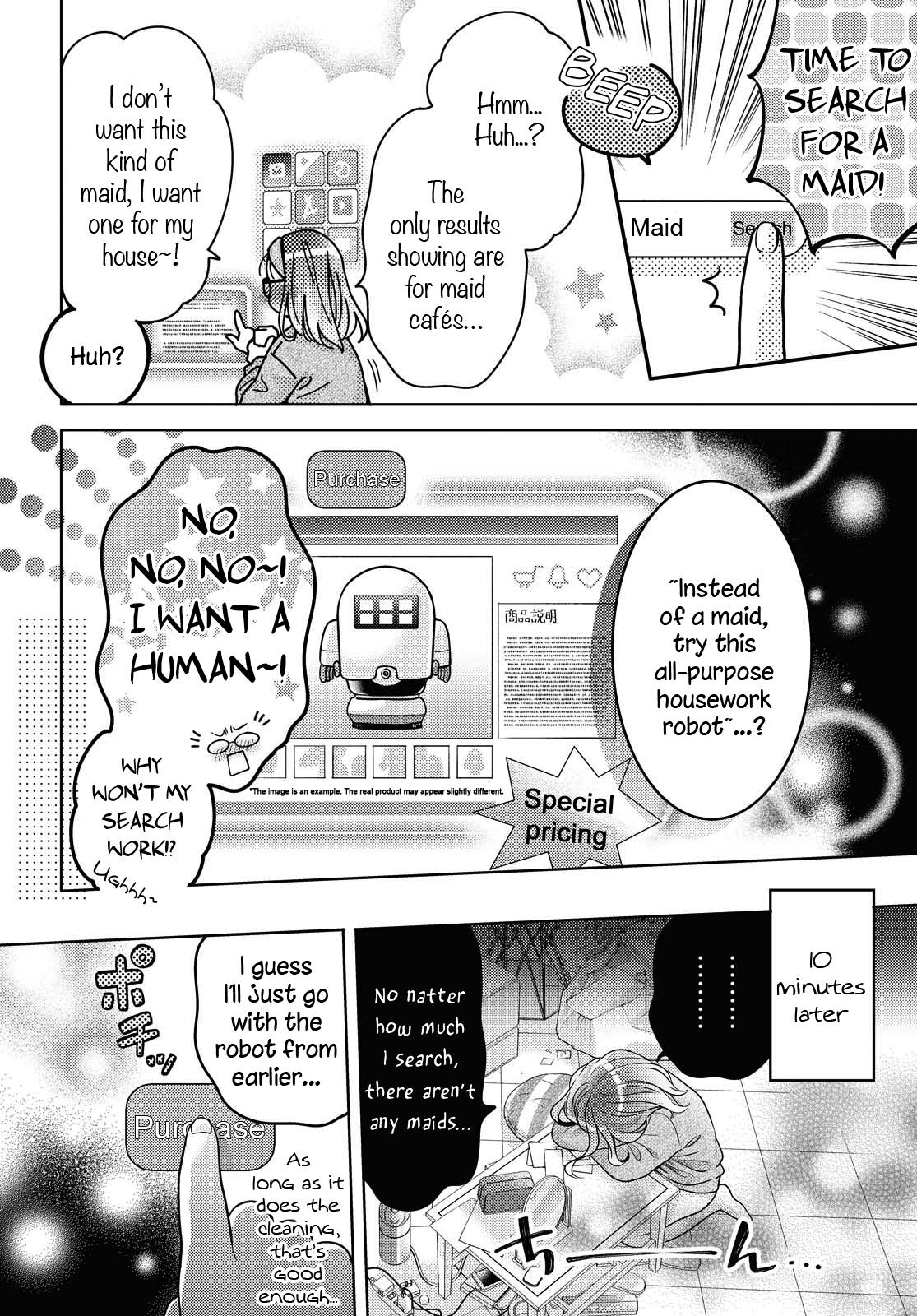 Does It Count if Your First Time Is With an Android? Chapter 1 page 5 - 