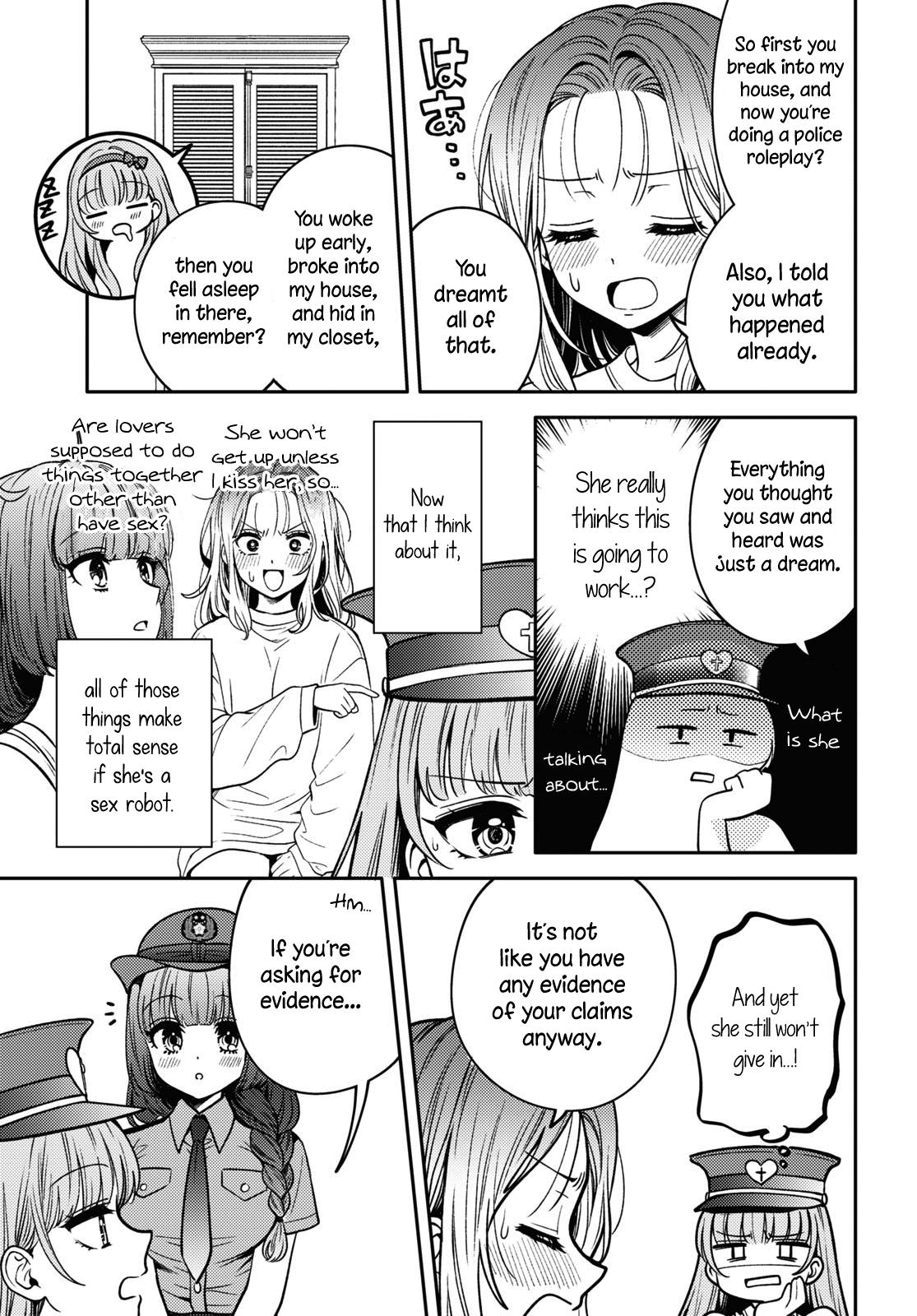 Does It Count if Your First Time Is With an Android? Chapter 14 page 4 - 