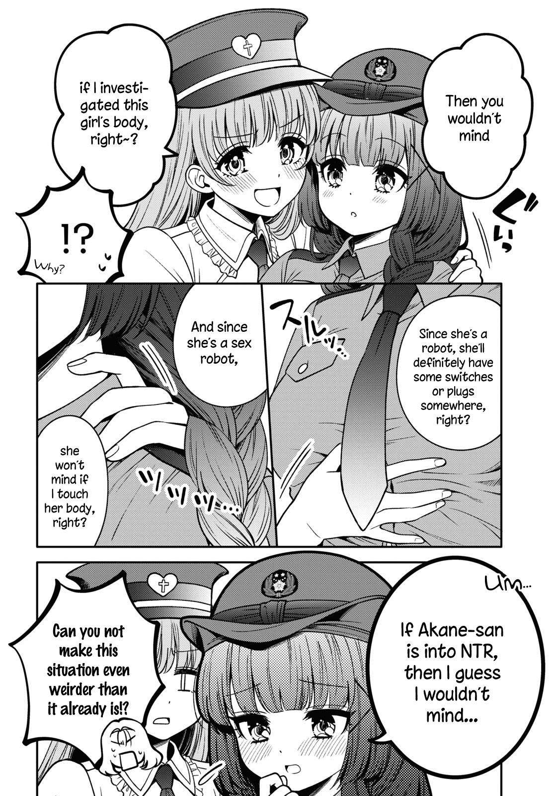 Does It Count if Your First Time Is With an Android? Chapter 14 page 5 - 