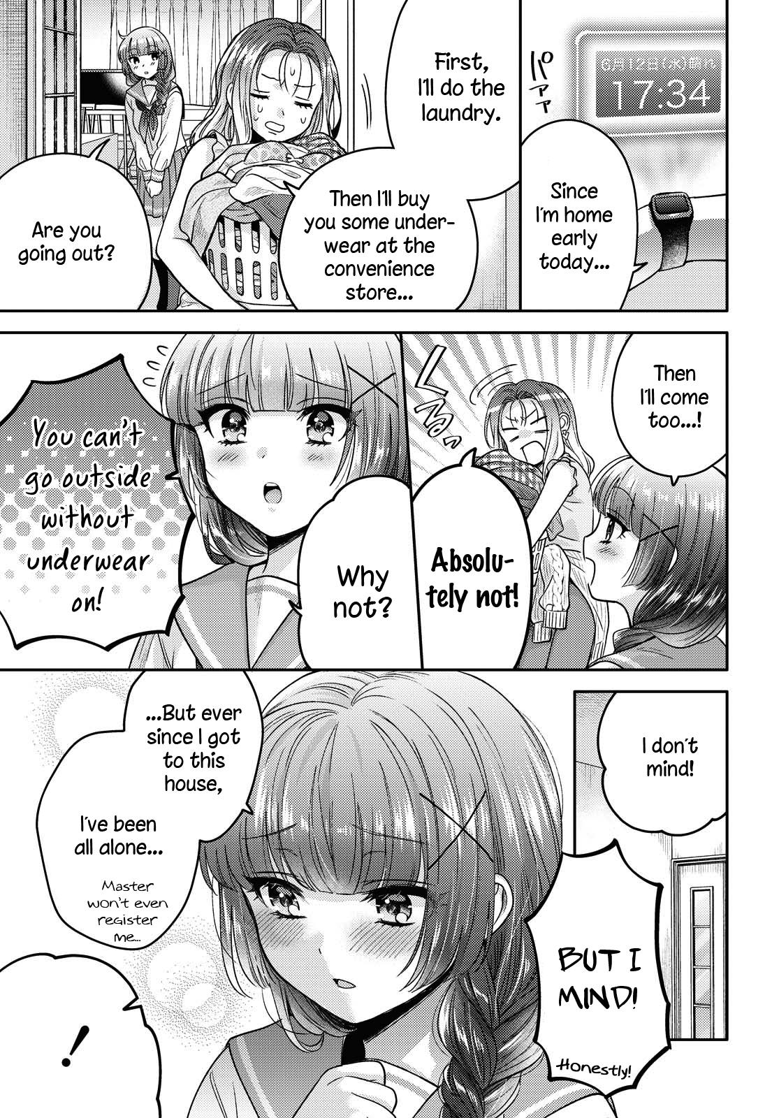 Does It Count if Your First Time Is With an Android? Chapter 2 page 7 - 