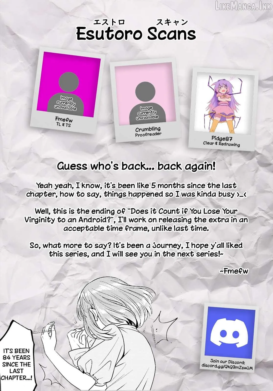 Does It Count if Your First Time Is With an Android? Chapter 35 page 39 - 