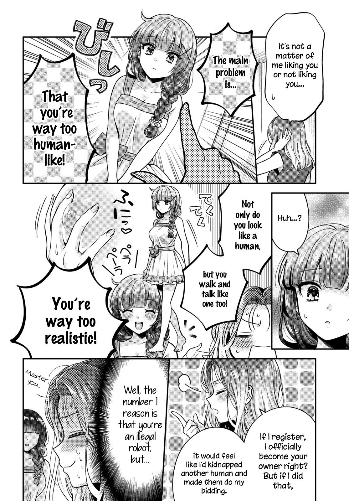 Does It Count if Your First Time Is With an Android? Chapter 4 page 9 - 