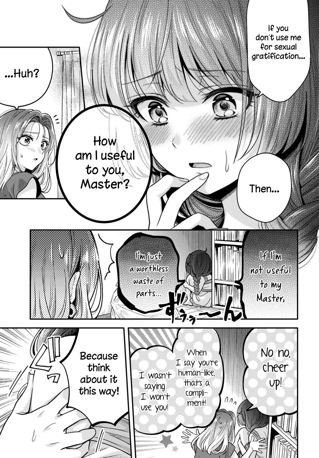 Does It Count if Your First Time Is With an Android? Chapter 4 page 10 - 