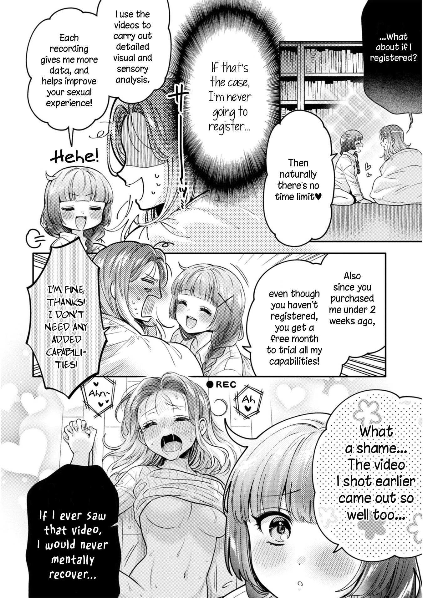 Does It Count if Your First Time Is With an Android? Chapter 5.5 page 11 - 