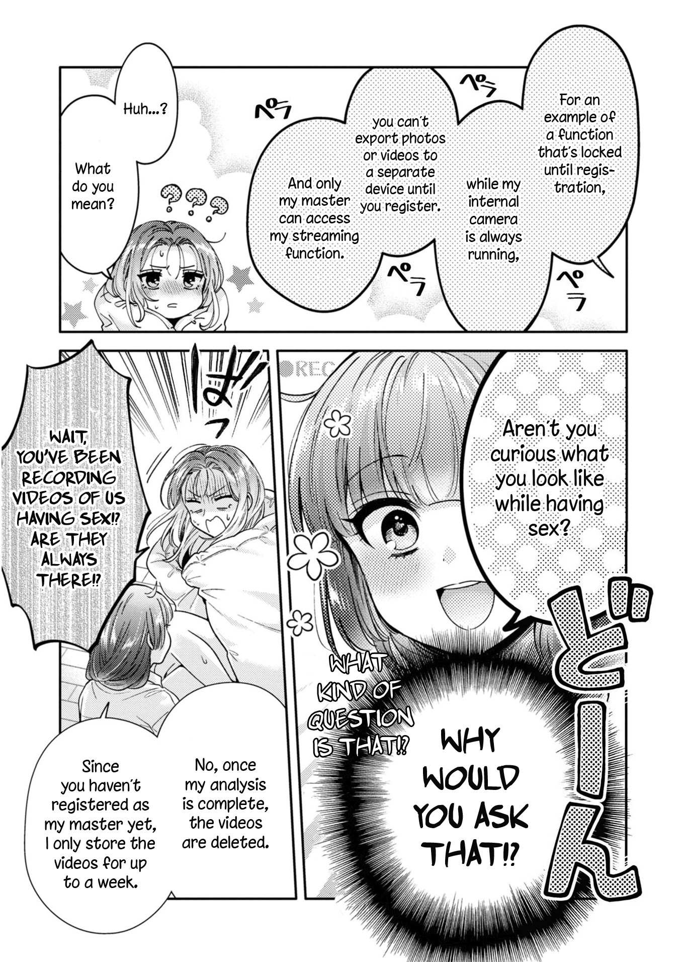 Does It Count if Your First Time Is With an Android? Chapter 5.5 page 10 - 