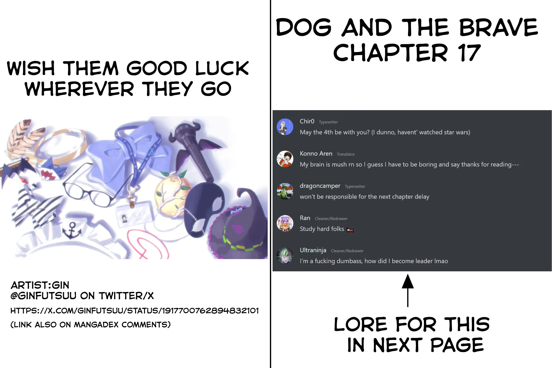 Dogs and the Brave Are Not Showy Chapter 17 page 61 - 
