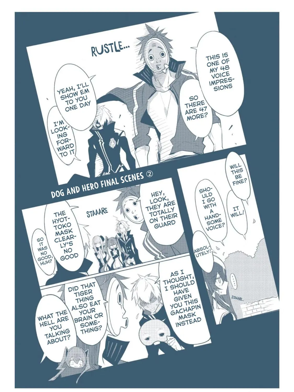 Dogs and the Brave Are Not Showy Chapter 6.1 page 9 - 