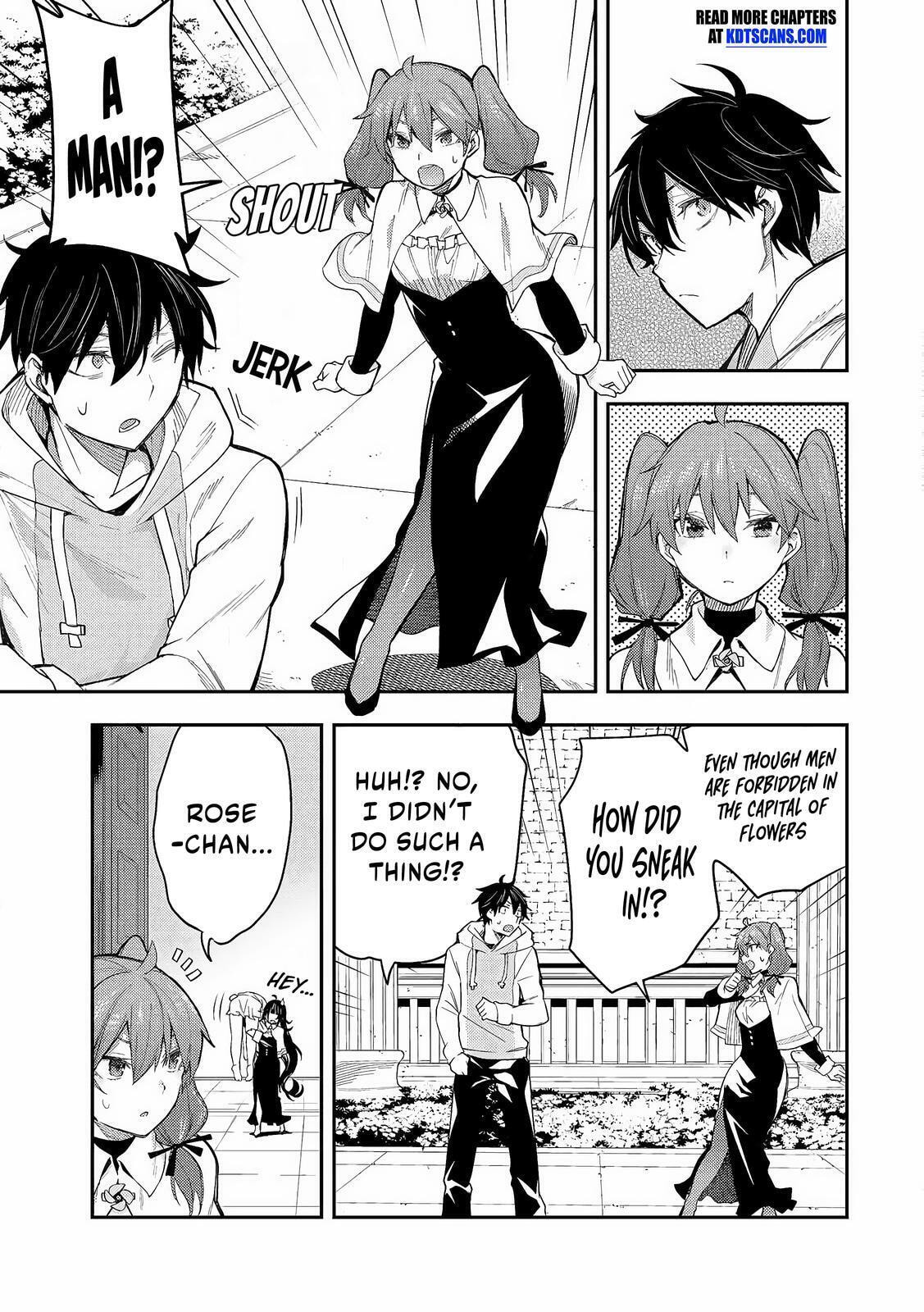 Doing Secret Things with the Holy Maidens Chapter 1 page 11 - 