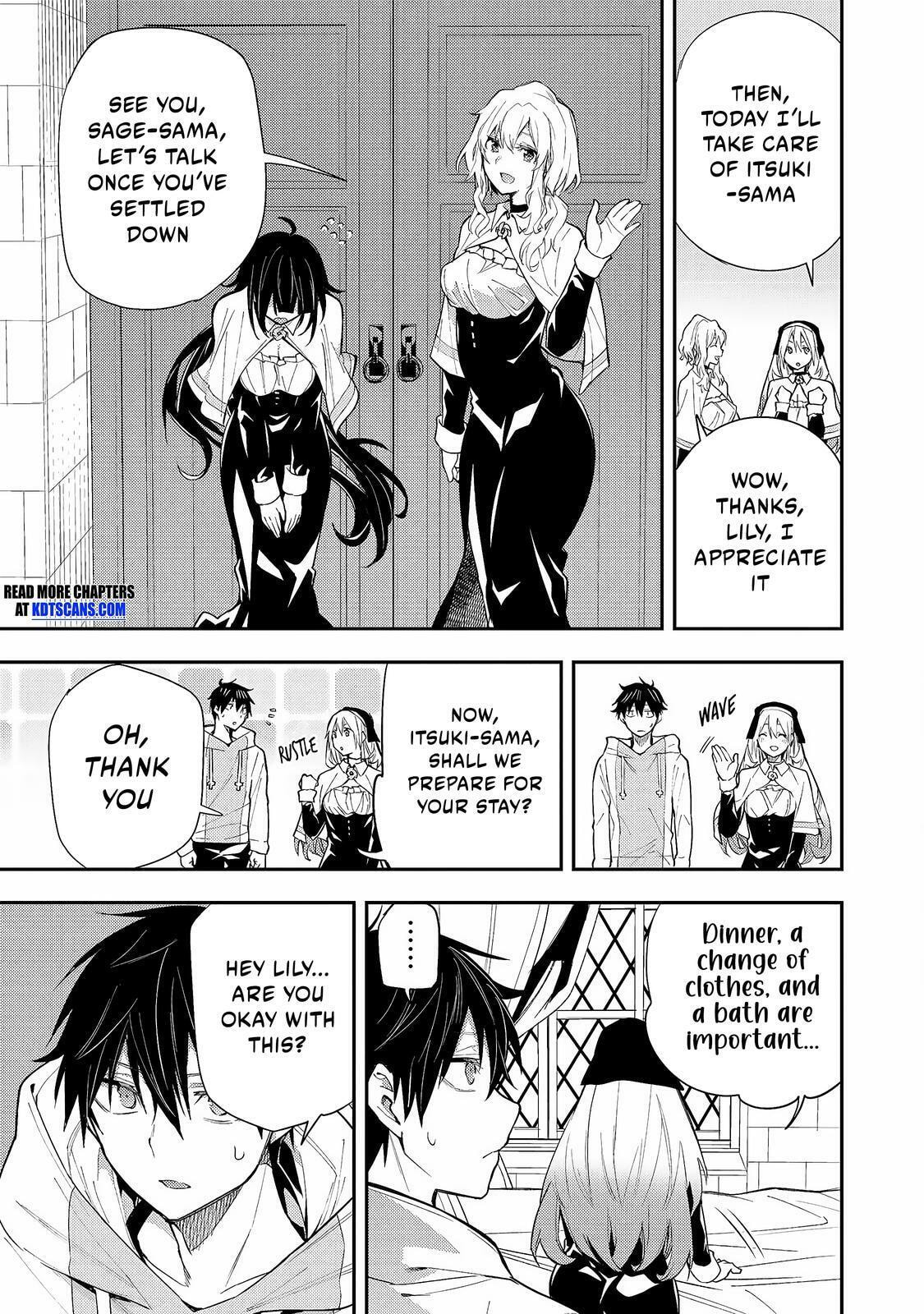 Doing Secret Things with the Holy Maidens Chapter 2 page 18 - 