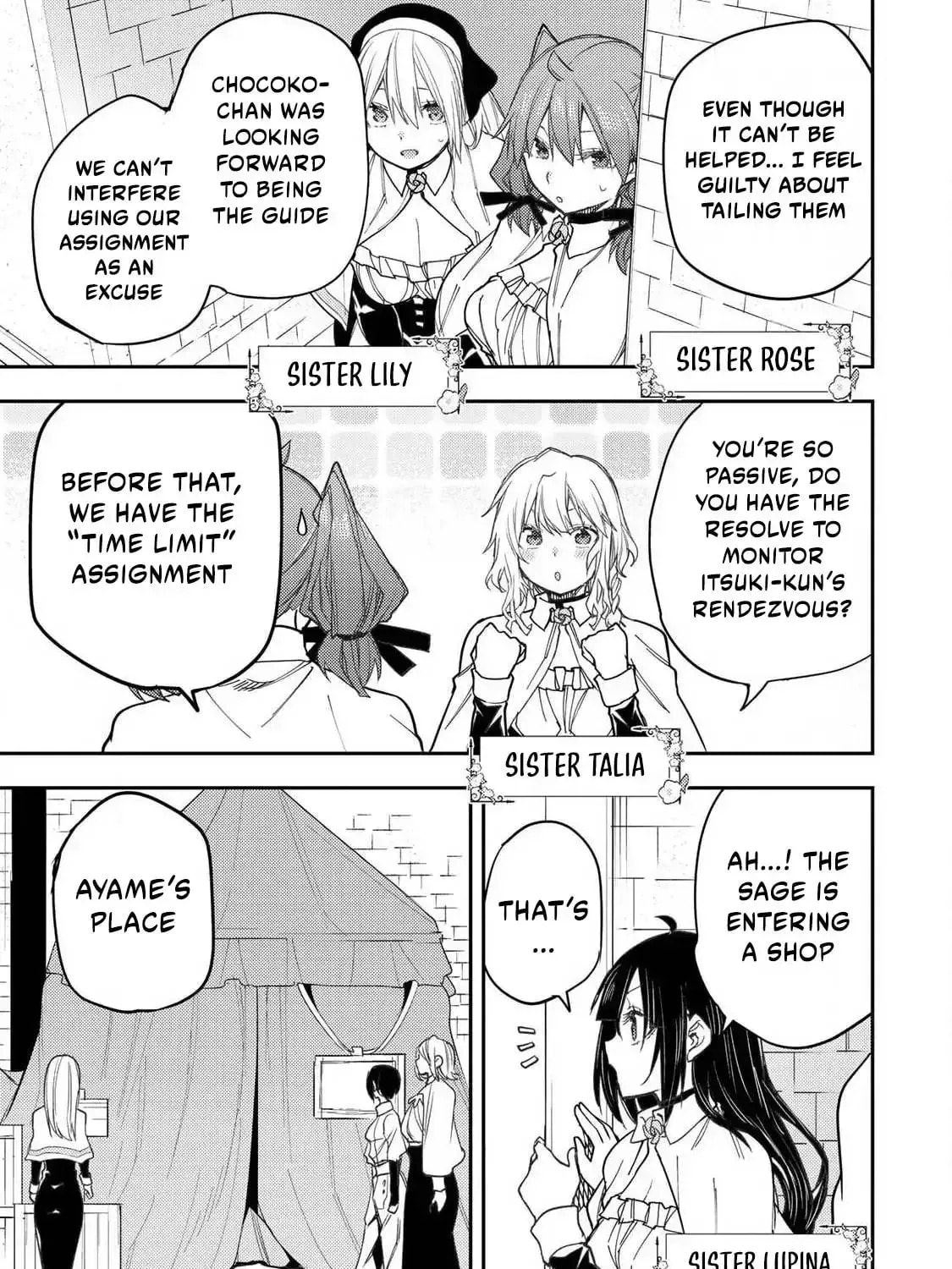 Doing Secret Things with the Holy Maidens Chapter 65 page 7 - 